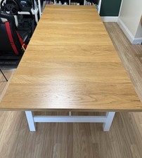Ikea Norden Extandable Table 6 - 8 - 12 Seater Oak Veneer