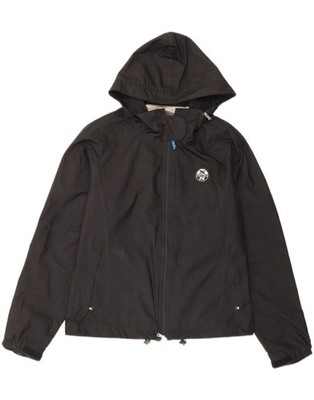 North Sails Damen-Regenjacke mit Kapuze UK 10 Small schwarz Polyester AC07