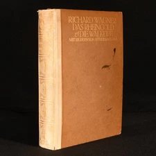 1910 Das Rheingold & die Walkure Richard Wagner Arthur Rackham Colour Plates 1st