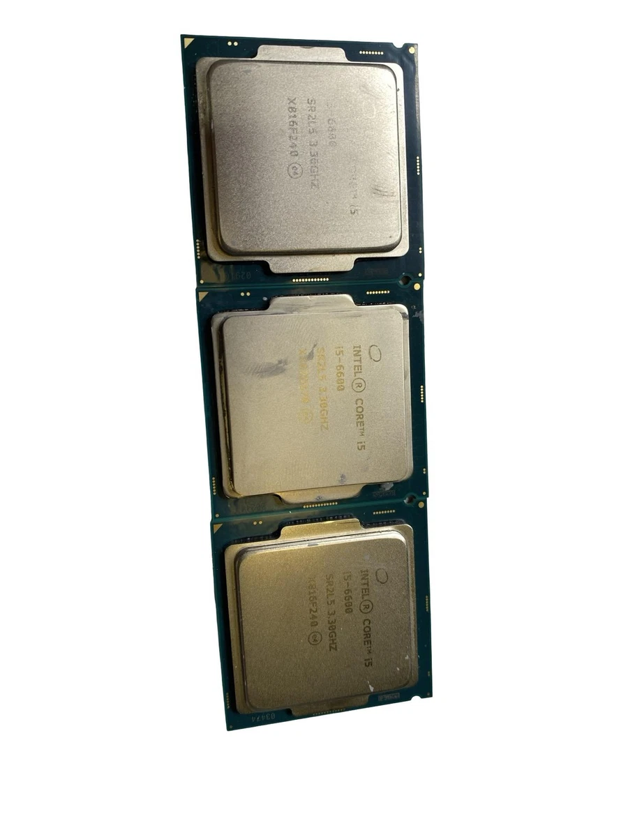 動作品 Intel Core i5-6600 CPU まとめ売り Intel Core i5-6600 Processor Model Computer Processors (CPUs) for