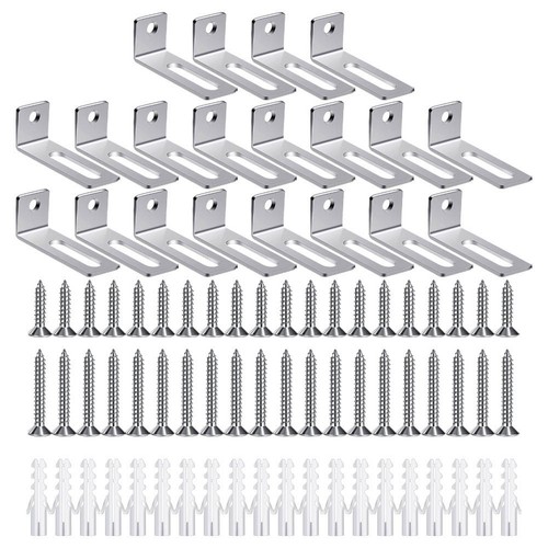 Metal Whiteboard Mounting Hardware Kit for Reliable Wall Hanging and Support - Picture 2 of 11