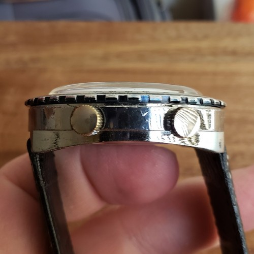 Sicura Chrono Computer Vintage Mechanical Watch 17J EB 8800, For Parts/Repair - Picture 12 of 16