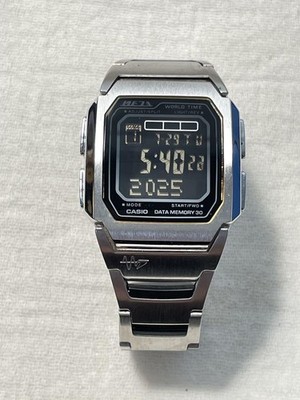 Vintage Casio Me-120 Meta Data Memory 30 World Time Made in
