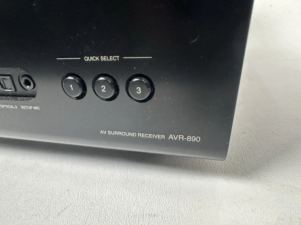 Denon AVR-890 - 7.1 Ch HDMI Home Theater Surround Receiver Stereo PARTS/REPAIR - Image 4 of 4