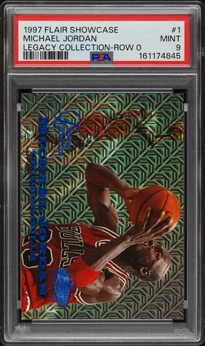1997-98 Flair Showcase Legacy Collection Row 0 #1 Michael Jordan /100 PSA 9 RARE