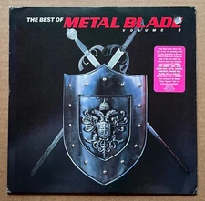 The Best of Metal Blade Volume 3 - RARE out of print double vinyl LP '88