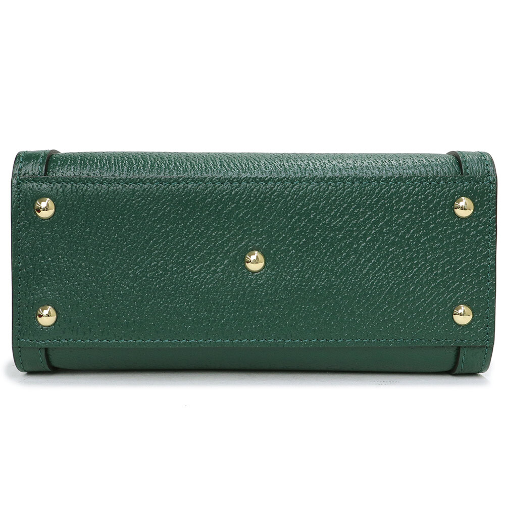 【GUCCI】DIANA SMALL LEATHER SHOULDER BAG GREEN GUCCI Diana mini textured-leather tote | NET-A-PORTER