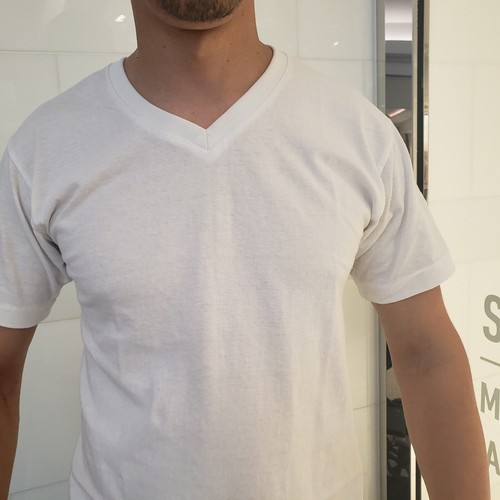 Gemrock Men 100% Cotton T Shirt Solid Short Sleeve Casual Tee. 3 or 6pcs - Picture 7 of 10