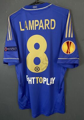 MENS FC CHELSEA 2012/2013 FRANK LAMPARD #8 SOCCER FOOTBALL SHIRT