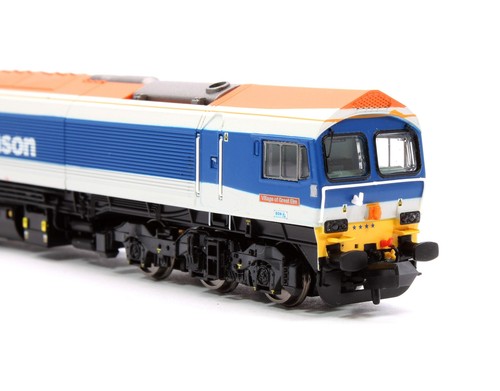 Dapol Diesellokomotive N 2D-005-004 Class 59104 "Village of Great Elm" Hanson - Bild 9 von 11
