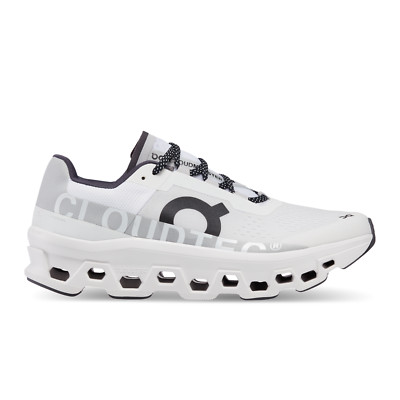 Men's On Cloudmonster Running Shoes All White 61.98434 US