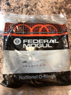 Federal-Mogul 448 O-Ring 9-1/2'' ID X  10'' OD X 1/4  W X2 F+S!