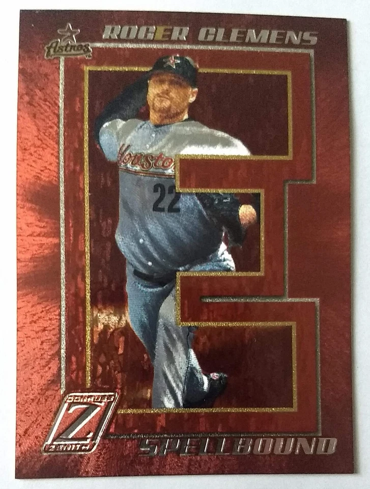 ROGER CLEMENS, 2005 DONRUSS ZENITH SPELLBOUND "E" #S-8 - Image 2 of 4