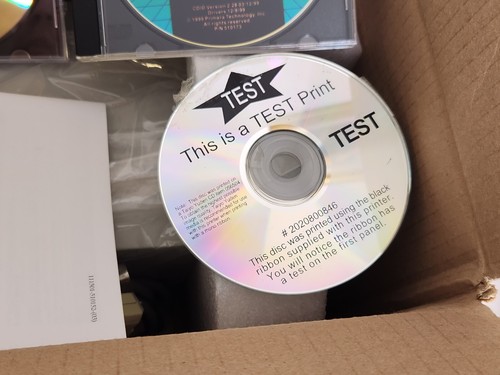 Primera Inscripta Thermal Printer for CD/DVD/BluRay Media FULL KIT Fast Shipping - Picture 10 of 11