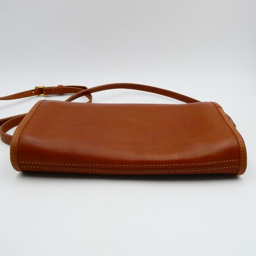 Vintage Coach Sterling Clutch 9945 British Tan Made in USA No Tag - Picture 11 of 14