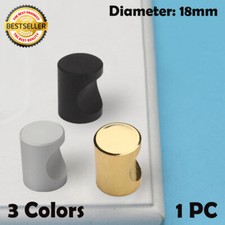 Pomello estraibile porta mobile cucina armadio alluminio acciaio CILINDRICO