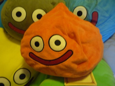 DRAGON QUEST PLÜSCHTIER/PLUSH RARE PROMO SLIM/SLIME MIT TASCHE CA. 30CM
