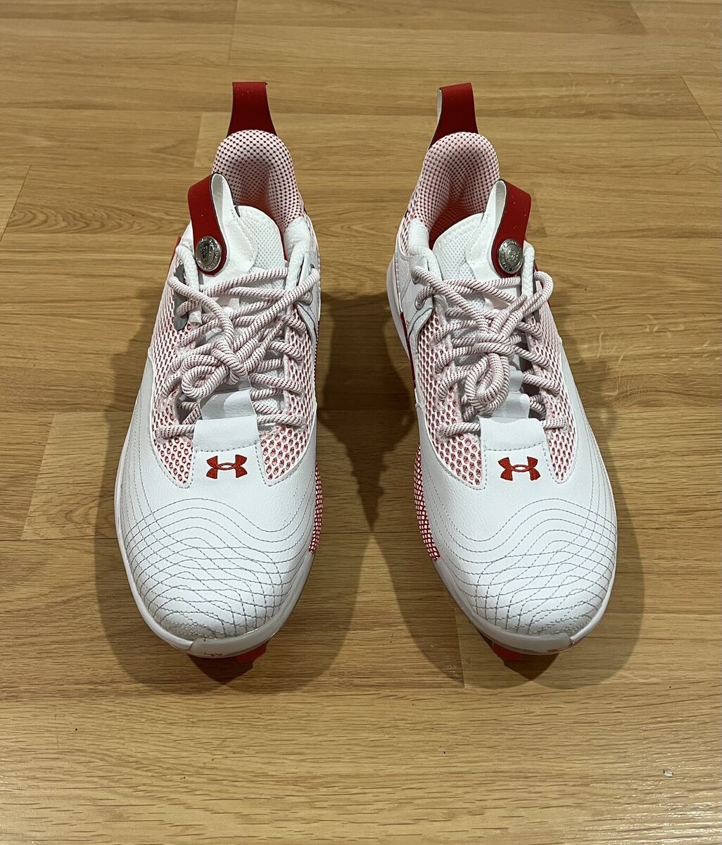 NEW UA Bryce Harper 7 Baseball Cleats Men's Size 13 White NEW UA Bryce Harper 7 Baseball Cleats Men's Size 13 White
