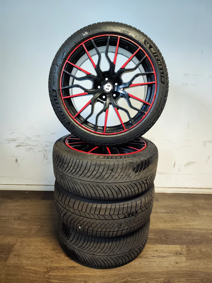 4 Winterreifen 255/40R20  20" ETA BETA Alufelgen KBA 53778 - Bild 2 von 4