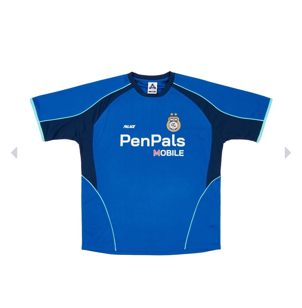 PALACE Pen Pals Jersey Blue サイズM Palace Pen Pals Jersey Football Size Large New | eBay UK