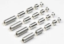 Tamiya MINI 4WD ALUMINUM SPACER SET (12/6.7/6/3/1.5mm) 15473