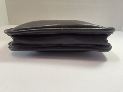 Mahogany Vintage COACH Zip Utility Pouch Wallet Cosmetic Mahogany Vintage COACH Zip Utility Pouch Wallet Cosmetic