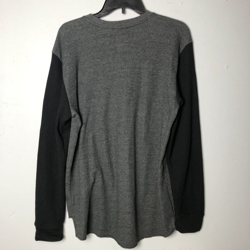 Camisa Top Térmica Ecko Hombre Talla L Negra Y Gris Acanalada Manga Larga - Imagen 7 de 8