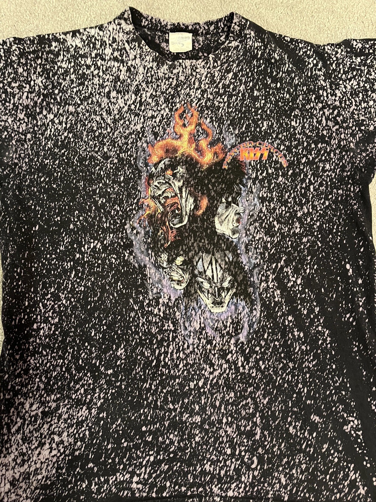 Vintage KISS Psycho Circus Shirt Size XL . RARE All O… - Gem