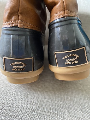 The Original Duck Boot By Sporto Arianna Tan Brown Womens Size 10 BIN1 - Picture 5 of 5
