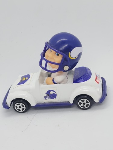 NFL Minnesota Vikings LINE BOPPER CAR NFLP 1996 ERTL VW Volkswagen Bug - Picture 8 of 10