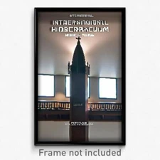 Pixel Art Poster - International Hibernaculum (8 Bit Video Game Print)