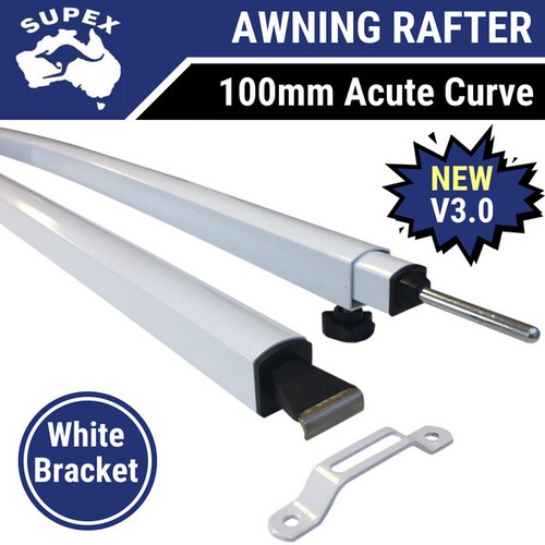 Supex 563VA Acute Curved Caravan Awning Rafter for Roll-Out Roof ...