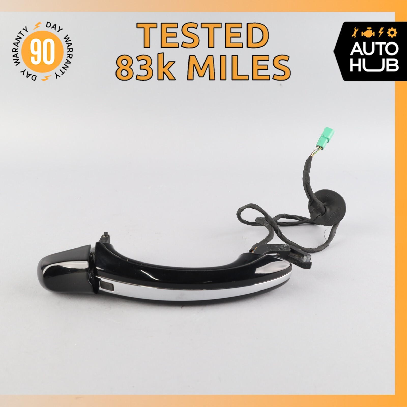 03-13 Bentley Continental GTC Speed GT Right Side Door Handle Keyless Go OEM 83k