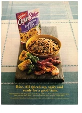 Lipton Cajun Sides Red Beans and Rice 2006 Print Ad
