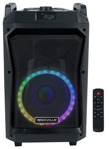 Rockville RockNGo 800 10" Karaoke Maschine System mit LED's + Räder + Tablet Ständer - Bild 3 von 12