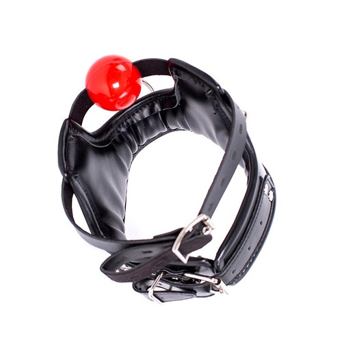 Halsband Mit Mundknebel Ball Bondage Mund öffnen Fetisch Fesseln Open Mouth Gag - Bild 21 von 26