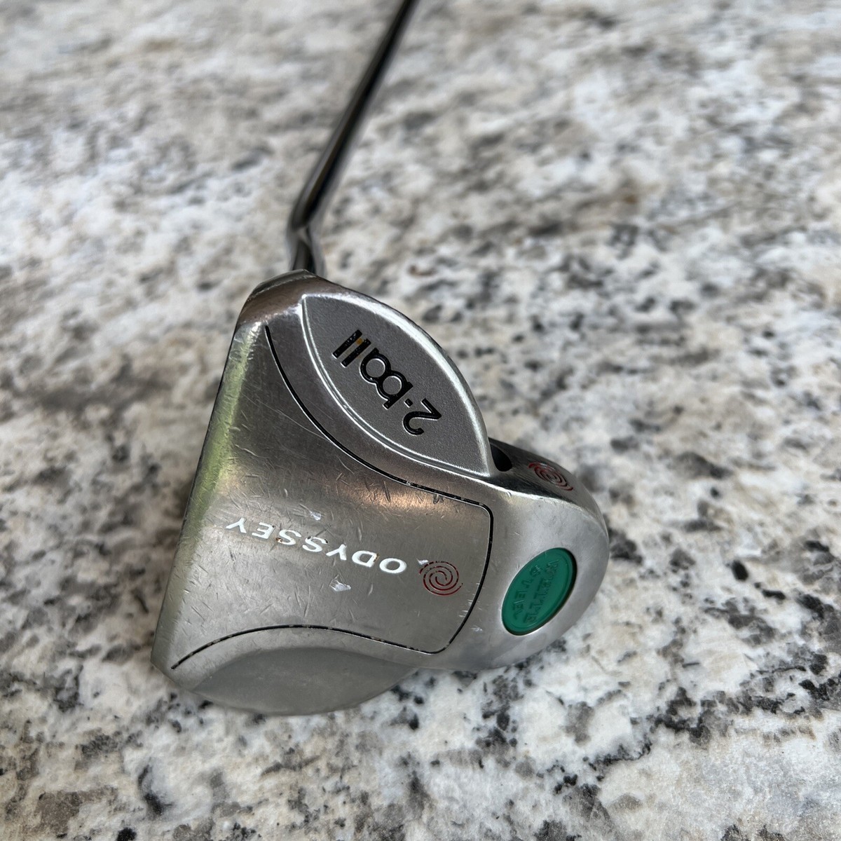 Youth Odyssey White Steel 2 Ball Putter 31.5in RH Super Stroke