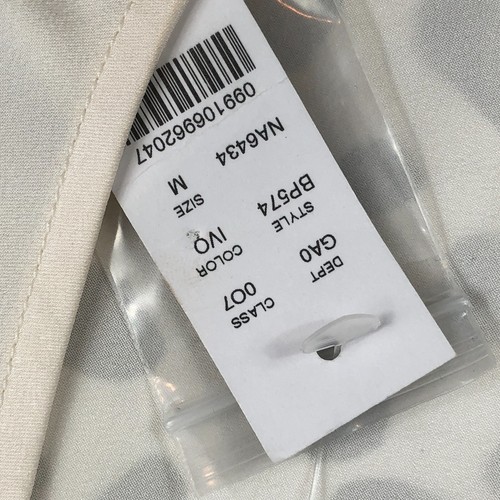 J.CREW Women's New Everyday Crepe Ivory Sleeveless Shell Top MEDIUM BP574 - Picture 7 of 7