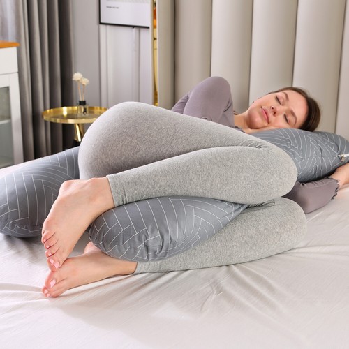 Almohada de embarazo maternidad vientre contorneado cuerpo embarazada forma de U cojín de alimentación - Imagen 61 de 76