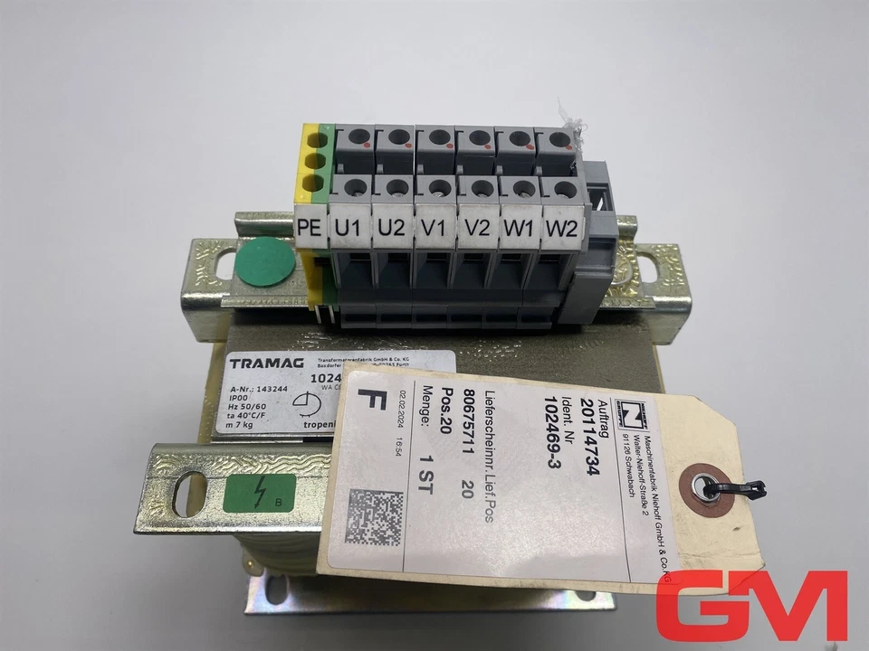 Transformateur Tramag 102469.3 415-380V 41A Tropenisolé - Photo 3/4