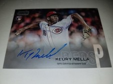 2018 TOPPS STADIUM CLUB KEURY MELLA RC AUTO ROOKIE CARD SHORT PRINT SCA-KM