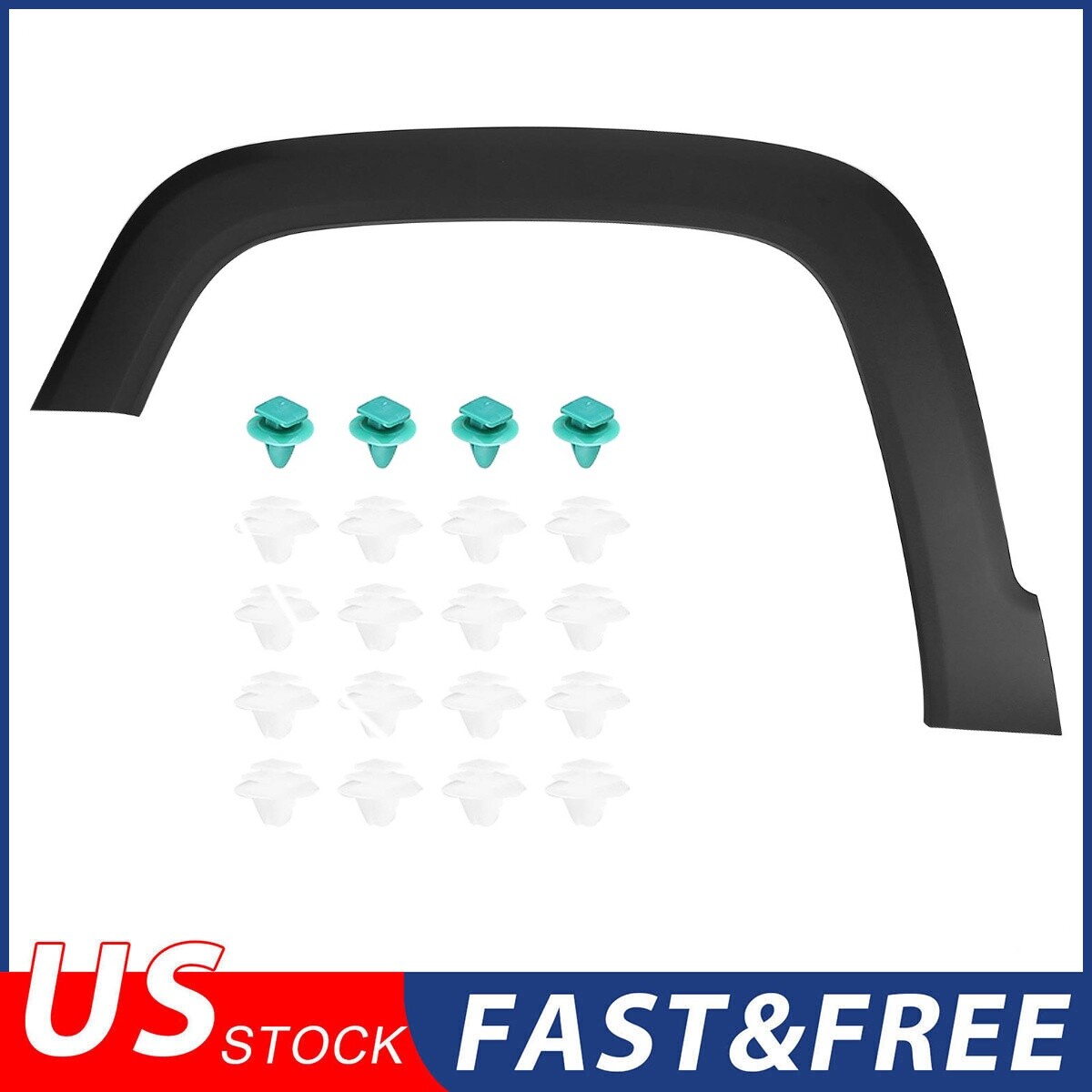 FRONT LEFT DRIVER SIDE WHEEL FENDER FLARE FIT FOR 2015-2020 2021 JEEP RENEGADE