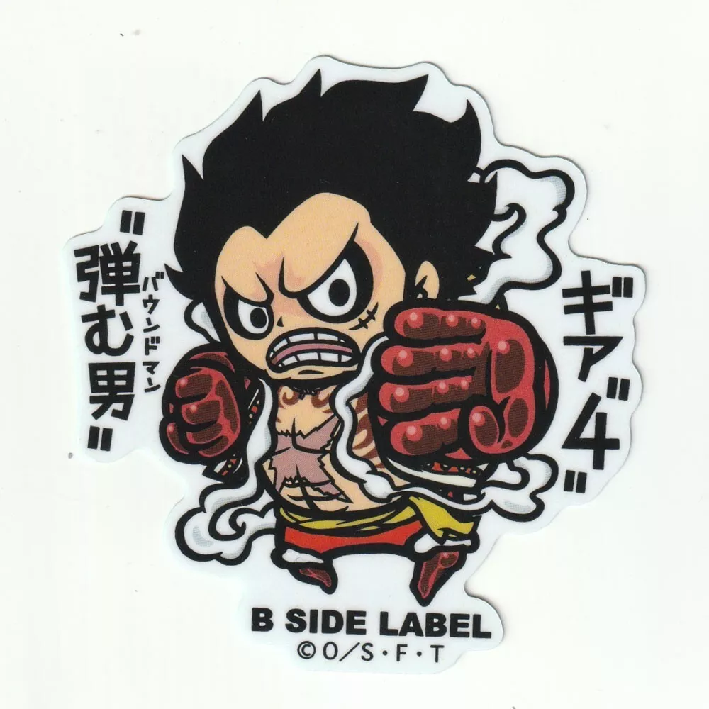 One Piece Luffy Gear 4 Stickers 