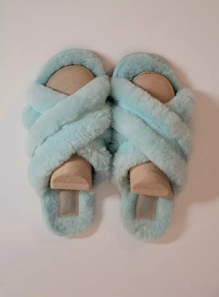 Amazon.com: Pantuss sky blue Ballerina style Indoor House Slippers for  Women with Plush Microwavable Herbal insoles filled with lavender and flax  seeds for aromatherapy and Warmth : Handmade Products