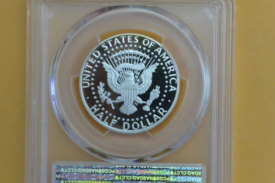 2010-S Silver Kennedy Half Dollar PCGS PR70DCAM - Toning - Image 4 of 4