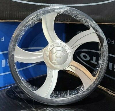 FORGIATO TARRSI BRUSHED STEERING WHEEL AND HUB | eBay