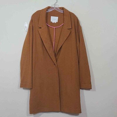 oversized knit blazer