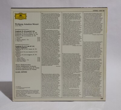LP レコード　モーツァルト　 No. 40 & 41 (Jupiter) s-l400.jpg