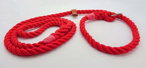 Dogs & Co British Made Marine LARGE Rope Dog Lead. Slip (Check) Lead - Picture 9 of 9