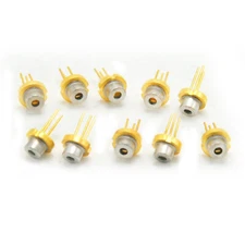 10pcs 650nm 5mW Red 5.6mm AOC Laser Diode N-Type Lazer ADL65052TL